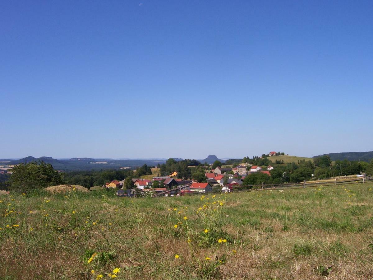 Mittelndorf Pension Am Weinberg Saechsische Schweiz מראה חיצוני תמונה